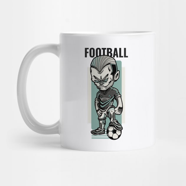 Football Player by Araf Color